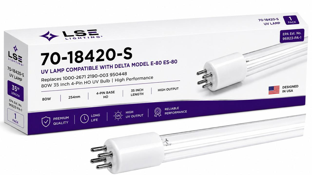 70-18420 70-18420-S UV Lamp for Elektra Delta | LSE Lighting