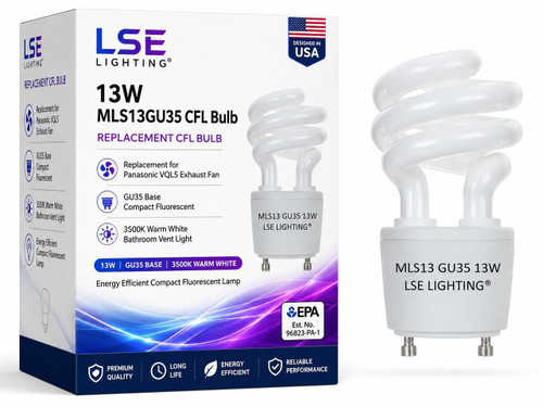 LSE Lighting 13W MLS13GU35 for Panasonic VQL5 Exhaust Fans 