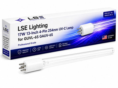 Product Image of LSE Lighting GUVL-6S GAUV-6S Equivalent UV Lamp