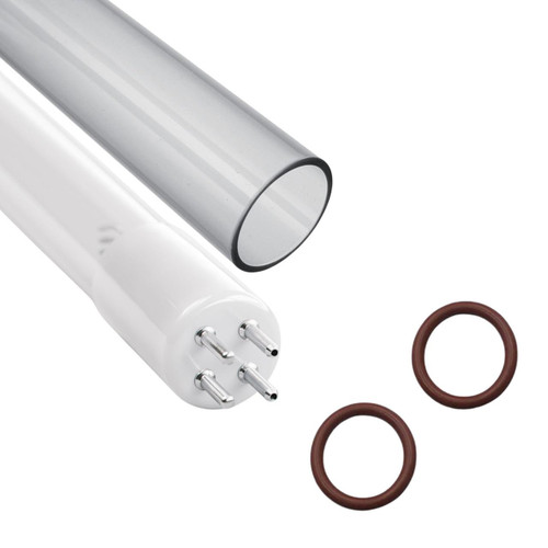 LSE Lighting Combo Package UV Bulb Quartz Sleeve for Master Water MWC-10 MWC-E10 