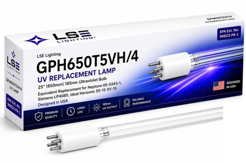 LSE Lighting 05-0343-1 Equivalent UV Lamp for Neptune WTA-10 GPH650T5VH/4 