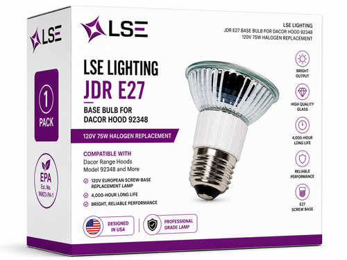 Product image of LSE Lighting JDR E27 120V 75W Halogen Light Bulb replacement for 62351 and 92348