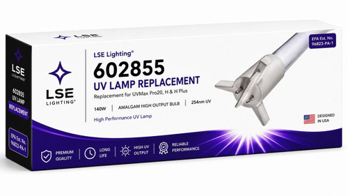 LSE Lighting 602855 Equivalent UV Lamp for Trojan UVMAX H, H Plus, Pro20 