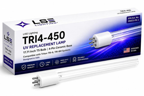 LSE Lighting TRI4-450 UV Bulb Intended for Triton Models TRI-8 TRI-8M 
