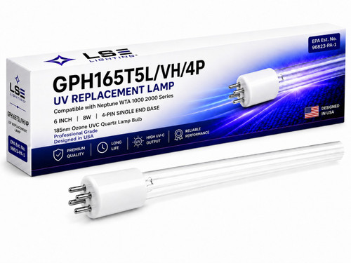Product image of LSE Lighting GPH165T5L/VH/4P Ultraviolet UV Bulb UVC Lamp GPH162T5VH/4