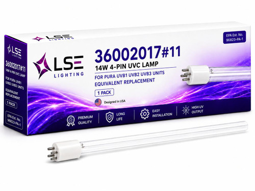 LSE Lighting 36002017 UV Lamp #11 Equivalent for Pura UVB systems 