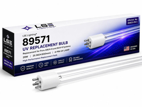 LSE Lighting 89571 Equivalent UV Lamp for ABUV8 BUV8 Pura 