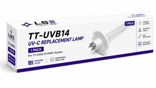 LSE Lighting TT-UVB14 Replacement UV Lamp for TT-UV24-14 UV HVAC 
