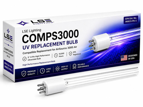 LSE Lighting COMPS3000 Equivalent UV Lamp for Shaklee AirSource 3000 