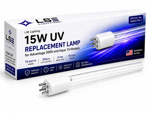 LSE Lighting Equivalent 15W UV Lamp for Advantage 2000 