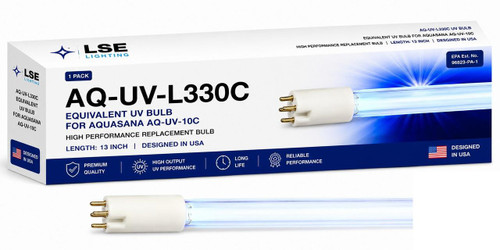 LSE Lighting AQ-UV-L330C Equivalent UV bulb for Aquasana AQ-UV-10C 
