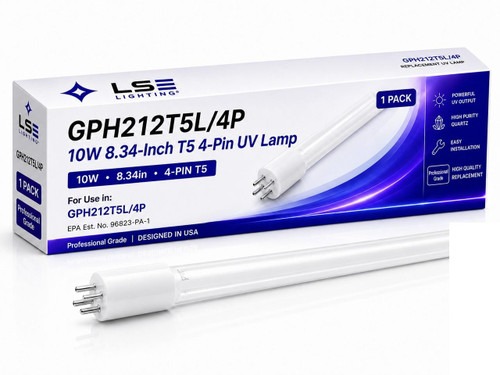 LSE Lighting 14-00048-001R 14-00049-001R GPH212T5L/4P UV Lamp 