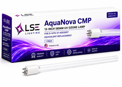 LSE Lighting AquaNova CMP Equivalent UV Ozone lamp 9-1474-01 AQS3007 