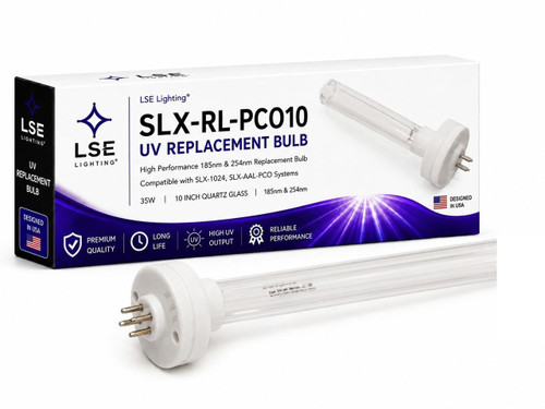 LSE Lighting SLX-RL-PCO10 Equivalent Dual Spectrum UV Lamp 