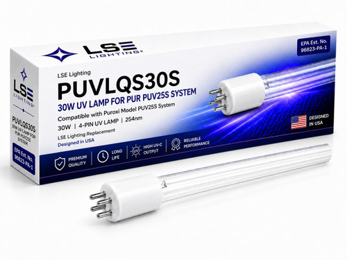LSE Lighting PUVLQS30S Equivalent UV Lamp 30W Ultraviolet Bulb 