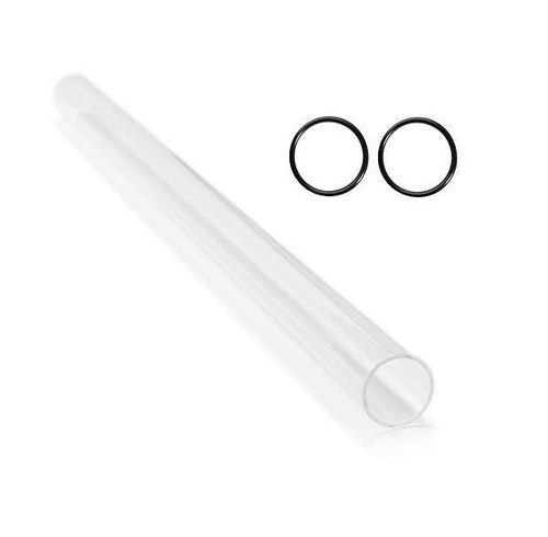 Product image of QS-410 Domed Quartz Sleeve for S410RL-HO with 2 O-Rings