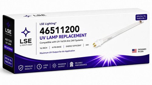 LSE Lighting 46511200 equivalent UV Lamp for DUO-16 Air Purifier 30 watt 
