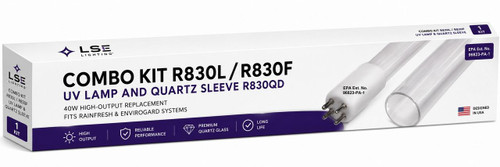 LSE Lighting Combo Package R830L R830F UV Lamp and Quartz sleeve R830QD 