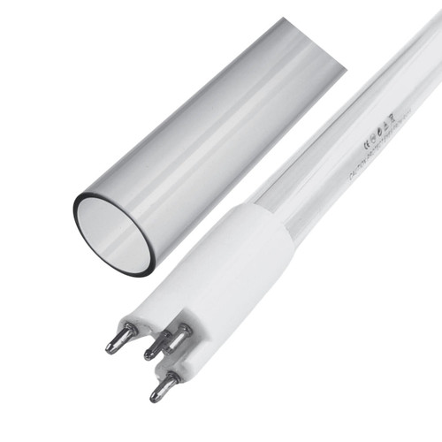 LSE Lighting Combo AQ-UV-L330C UV Lamp and Quartz Sleeve for AQ-UV-10C 