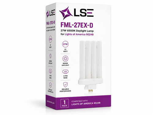 Product image of LSE Lighting 27W T4 GX10q-4 6500K Quad Tube FML Series Htype