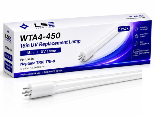 LSE Lighting WTA4-450 UV Lamp Compatible with Neptune TRI8 TRI-8 system 