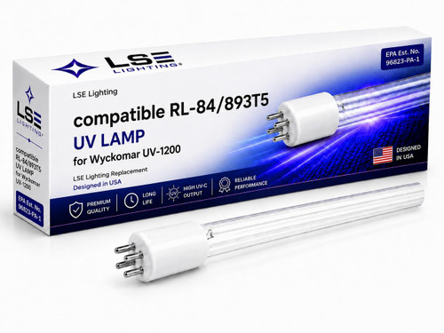 LSE Lighting RL-84/893T5 UV Lamp Intended for Wyckomar UV-1200 