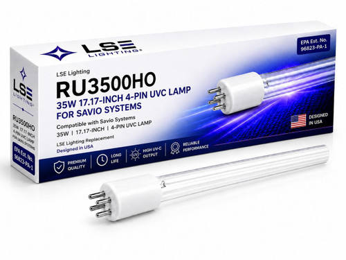 LSE Lighting RU3500HO 35W Equivalent UV Lamp Intended for Savio system 