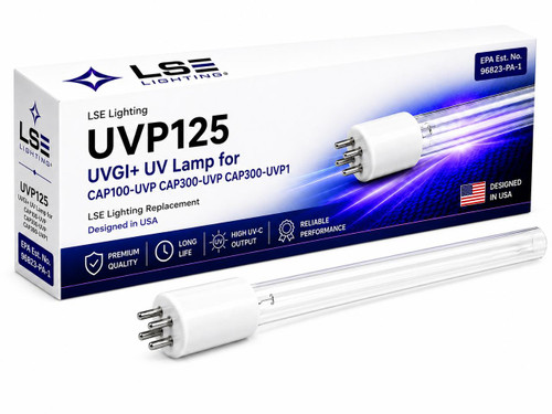 LSE Lighting UVP125 UVGI+ UV Lamp Intended for CAP100-UVP, CAP300-UVP and CAP300-UVP1 