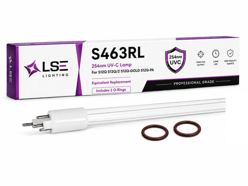 LSE Lighting S463RL UV Bulb Intended for S5Q-PA, S5Q, S5Q-GOLD APUV5 56058-03 | Designed in USA 
