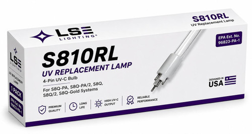 LSE Lighting S810RL UV Lamp 40W Replacement Bulb for S8Q-PA, SSM-37 Designed in USA 