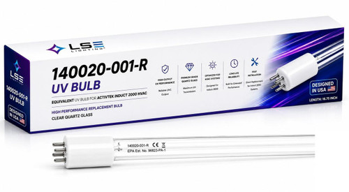 LSE Lighting 140020-001-R UV Bulb for ActivTek Induct 2000 Air Purifier | 10W T5 Replacement Lamp | Designed in USA 