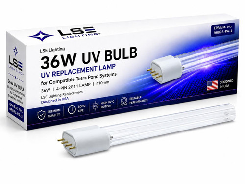 LSE Lighting 36W 2G11 UV Lamp for TetraPond GreenFree 