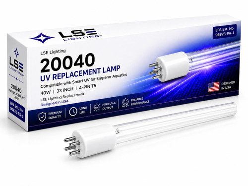 LSE Lighting Emperor Aquatics 20040 40W Equivalent UV Lamp 