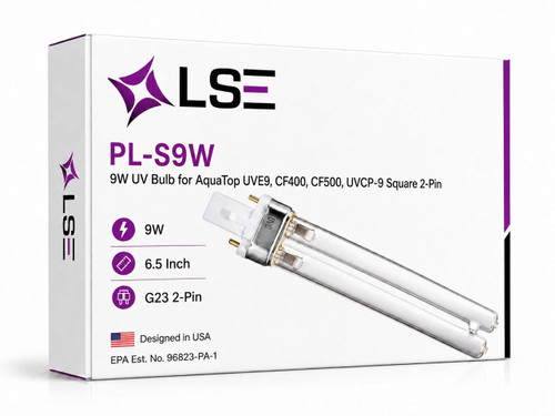LSE Lighting 9W UV Bulb for AquaTop UVE9 