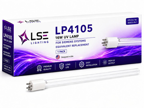 LSE Lighting LP4105 Equivalent UV bulb 16W for Siemens Purifier 