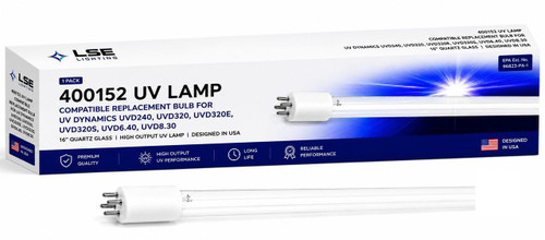 LSE Lighting 400152 Equivalent UV Lamp for UVDynamics UVD240 UVD320 