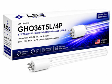 GHO36T5L/4P 4pin UV Lamp 800mA High Output UVC