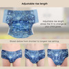 EcoAble big kids pull-on cloth diaper adjustable rise length settings
