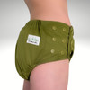 EcoAble big kids pull-on cloth diaper side view showing fit and coverage