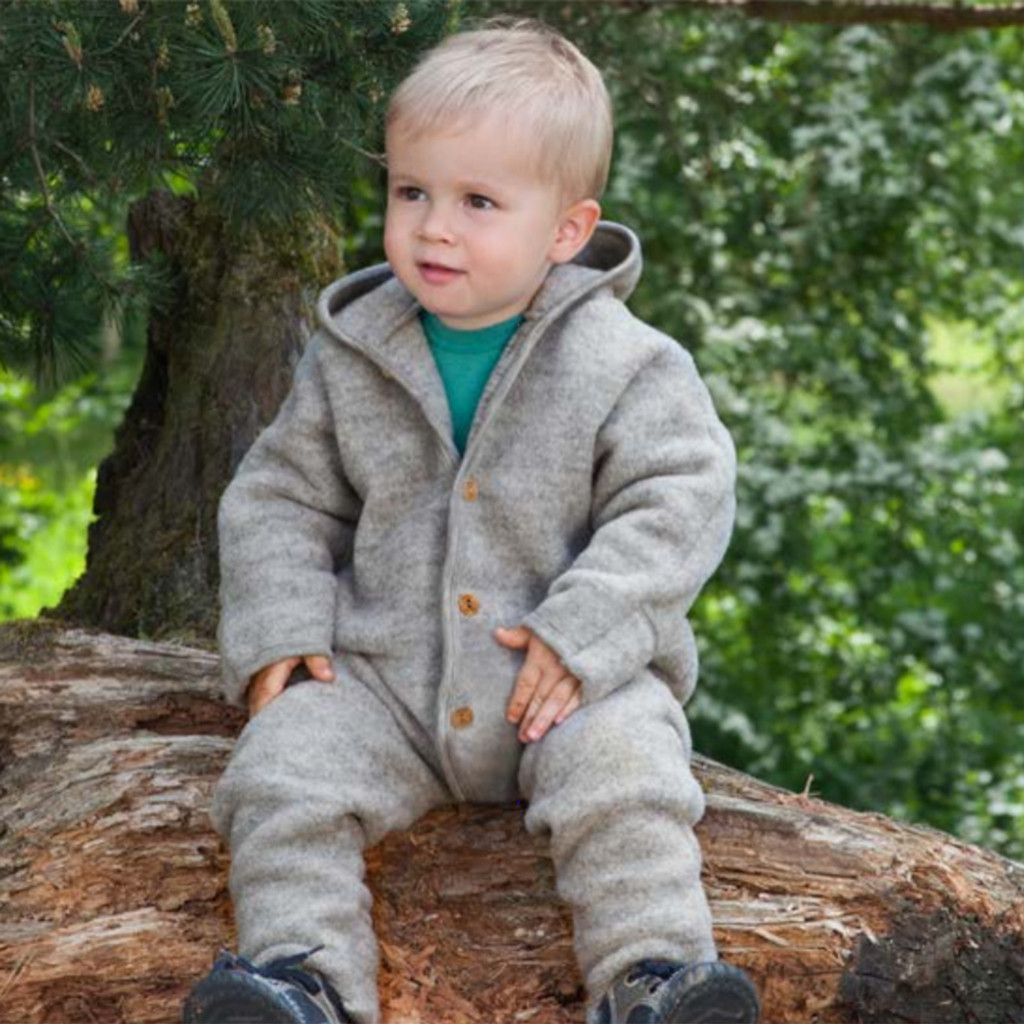 wool snowsuit