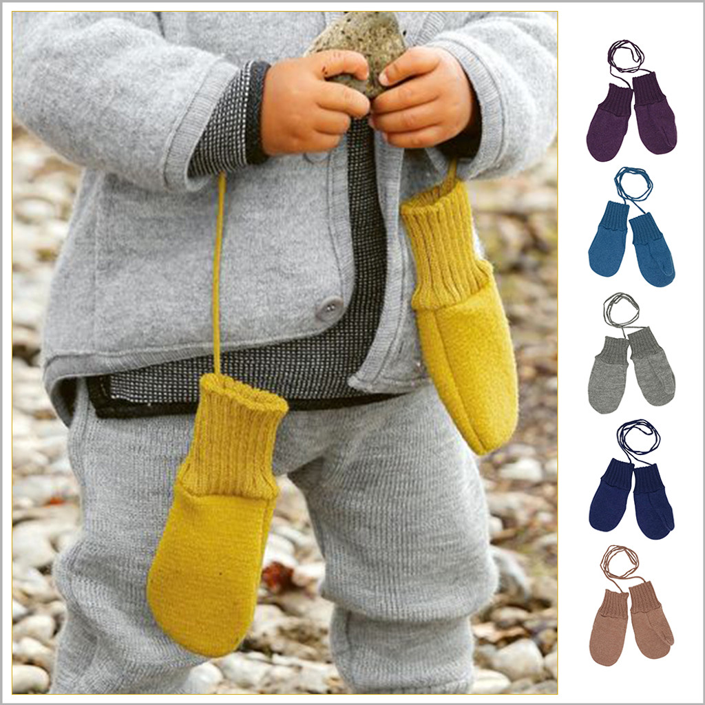 mittens for toddlers with string