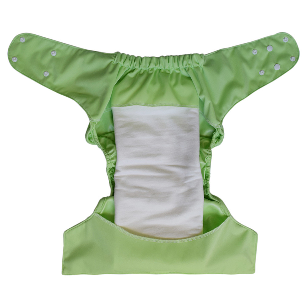 EcoAble Bamboo Cotton Prefold Insert for Cloth Diapers (Big Kid, Teen