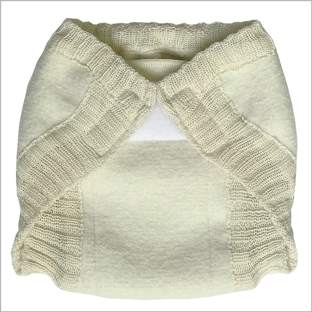 Disana Overnight Boiled Merino Wool Diaper Cover With Hook Loop