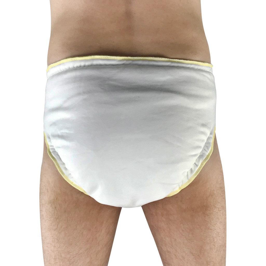 EcoAble - Adult Fitted Cloth Diaper: Washable Incontinence Special Needs  Diaper for Women, Men and Big Kids