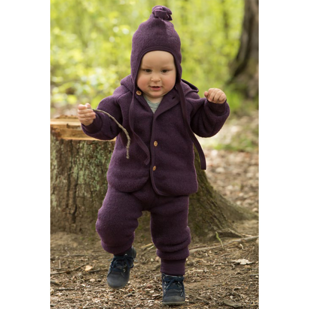 Baby Wool Fleece Pants: Organic Merino Wool Clothes for Boys and Girls,  Newborn - 1 Years
