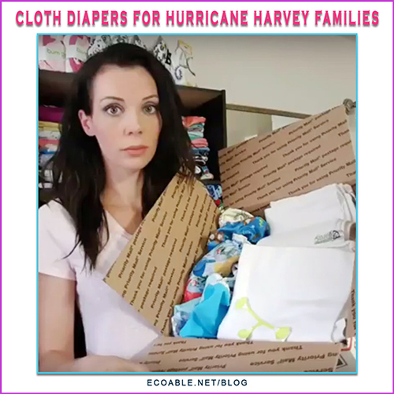 Donate Cloth Diapers For Hurricane Harvey Families