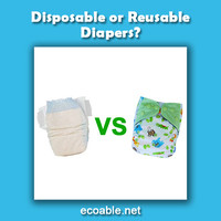 Disposable or reusable diapers?