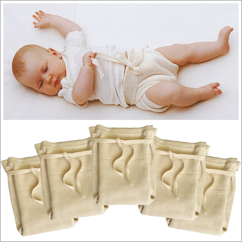 DISANA - Fitted Cloth Diaper for Baby and Toddler, 100% Organic Cotton