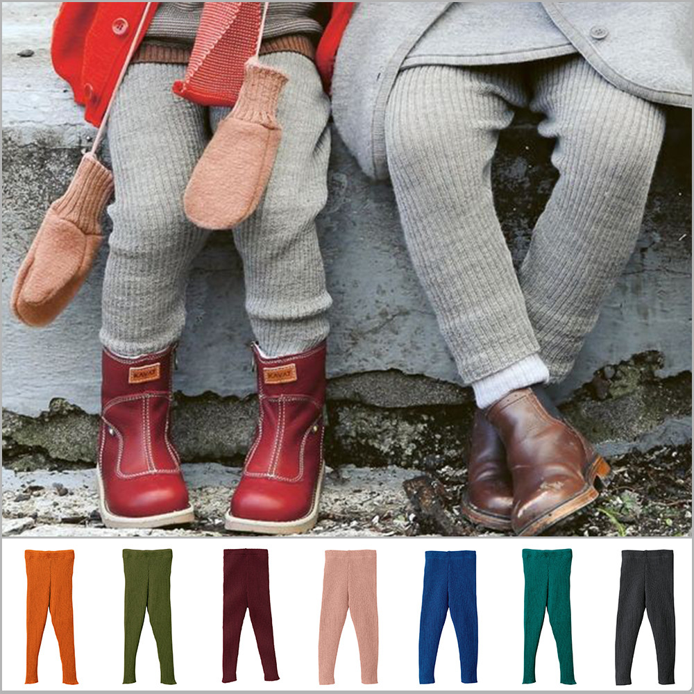 Disana Merino Wool Leggings — Organic GOTS Base Layer