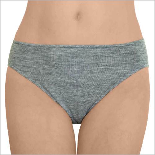 Engel - Women’s Thermal Panties Briefs, Moisture Wicking 70% Merino Wool 30% Silk